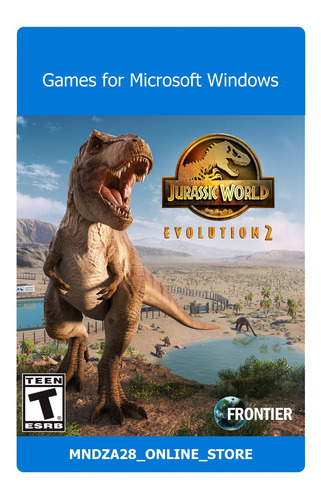Jurassic World Evolution 2 Juego Pc Físico 