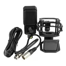 Microfone Makpro Mk Cmxl10 Condenser Para Estúdio Cor Preto