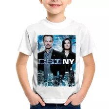 Camiseta Infantil Csi New York