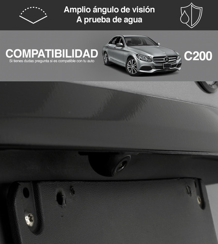 Camara De Reversa Mercedes Benz C200 Lineas Dinamicas Hd Foto 6