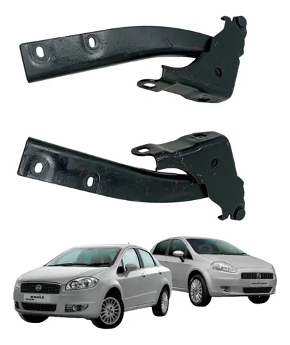 Par Braço Dobradiça Sx Dx Capo Fiat Linea Punto 08/16 Usado 1