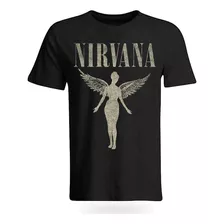 Playera Camiseta Nirvana In Utero Angel Kurt Cobain Unsx