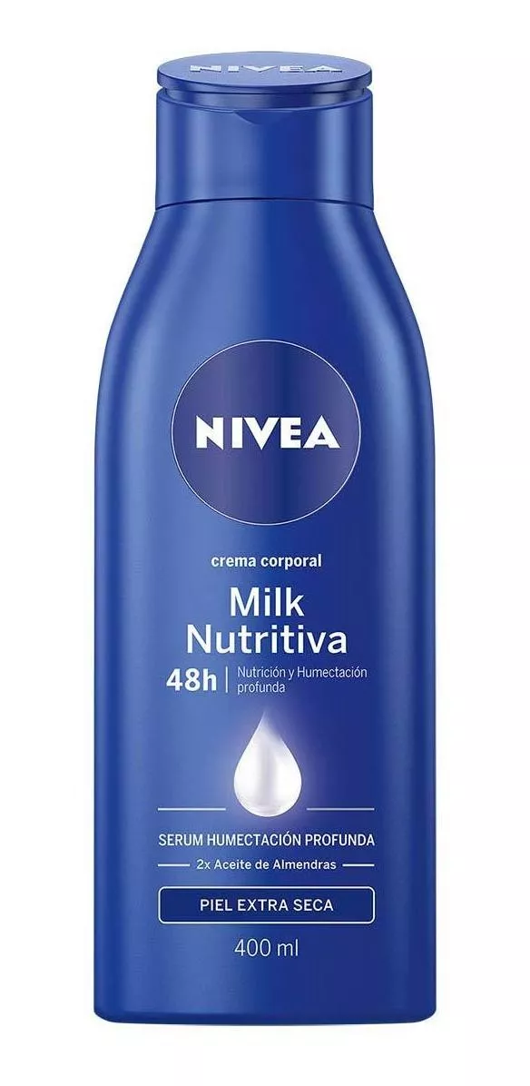 Crema Corporal Nivea Milk Nutritiva Humectante 400ml