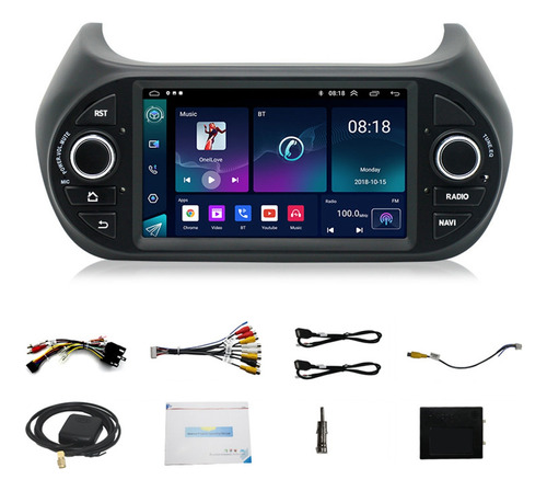 Foto de Para Radio Fiorino Nemo Bipper, Gps, Carplay, Android, Coche