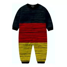 Macacão Pijama Bandeira Alemanha Infantil Europa Moletom