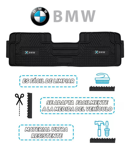 Tapetes Pvc 3pz Logo Bmw X3  2500cc At Aa 2006 15 Foto 3