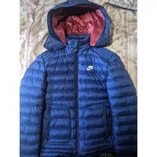 Campera Puffer Nike Con Abrigo Adentro