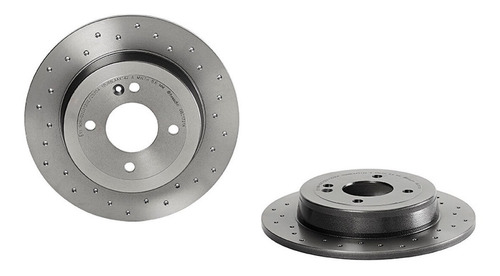 2-discos Hiper Traseros Para Kia Rio 1.6l L4 16/18 Brembo Foto 5