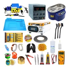 Kit Assistência Técnica Completa Profissional P/ Celular 30v