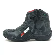 Bota Motociclista Atron Original As95 Garantia Nf