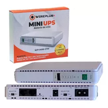 Ups Mini Poe 9v 12v 5v Luz Antena Router Modem Wifi Usb Wire