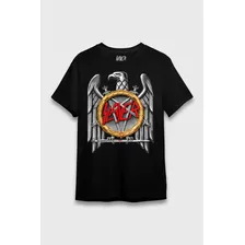 Camiseta - Slayer Silver Eagle - Banda Rock