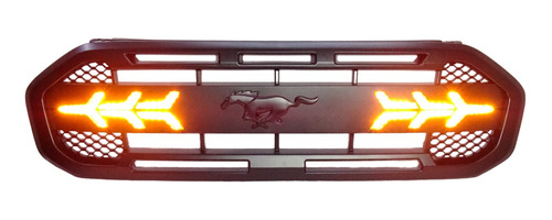 Mscara Estilo Mustang Negro Compatible Ford Ranger 21-23 Foto 3