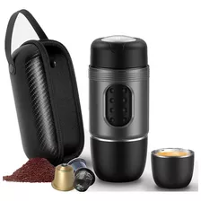 Mini Máquina De Café Espresso Portátil Staresso, 2 En 1 E