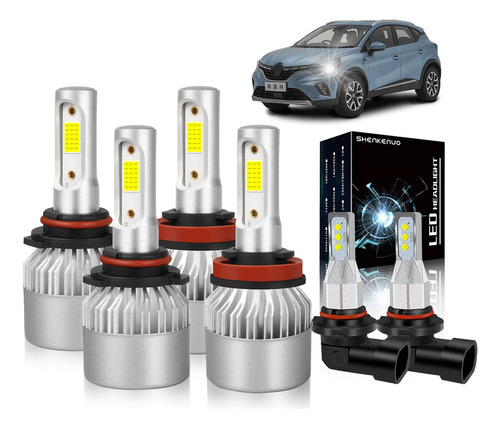 28000lm Kit De Focos Led 9003 H4 Luz Alta Y Baja Para Toyota Toyota Solara