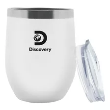 Mate Térmico C Tapa Discovery 280 Ml Acero Inoxidable Tereré Color Blanco 16262 Liso