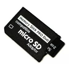 Adaptador De Memori Stick Para Psp / Suporta Até 128gb