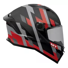 Capacete Mt Helmets Stinger2 Register A5 Vermelho Fosco