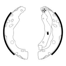 Patines Freno (kit) Bremsi Peugeot 208 12-12