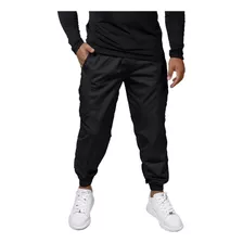 Calça Jogger Corta Vento Impermeável Lisa Sem Estampa