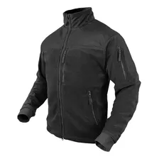 Sudadera Tactica Polar Alpha Fleece Jacket Negra Condor