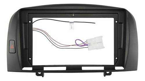 Fascia De Radio De Coche 2 Din Para Hyundai Sonata Nf 2005-2 Foto 2