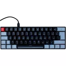 Teclado Mecánico Ocelot Gaming Techno Black 60 Oc Usb R /vc Color Del Teclado Negro