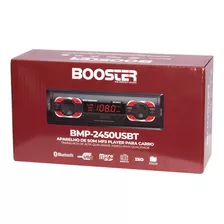 Radio Carro Booster 50w Sd/ Usb/ Aux/ Bt/bmp-2450/2400usbt