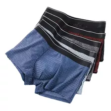 Boxer Wear, Cueca Antialérgica De Fibra De Bambu Para Kit 5