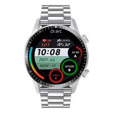 Reloj Smartwatch Vak Tm8 De Acero Bluetooth Ips Presion Nfc