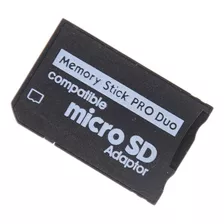 Adaptador Micro Sd A Memory Stick Pro Duo Para Cámaras