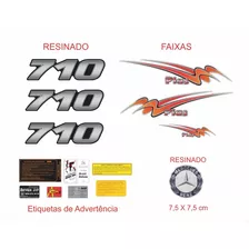 Adesivos Compatível Resinados Mercedes 710 Plus Faixa R103