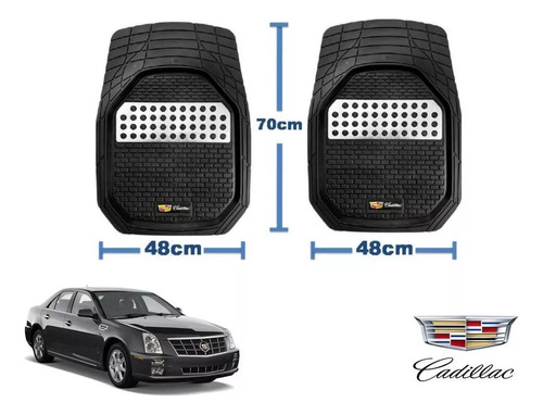 Tapetes 4pz Bandeja 3d Logo Cadillac Sts 2008 2009 2010 2011 Foto 5