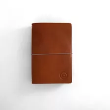 Notekeeper Bolsillo, Libreta Piel, Café, Travel Journal