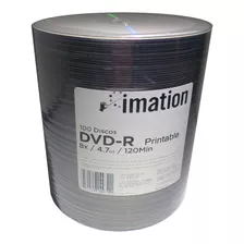 Dvd Imation Ink Printable 8x X100 Unidades 4.7gb Oferta