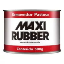 Removedor Pasta Maxi Rubber 500g Tira Tinta Esmalte Acri Tri