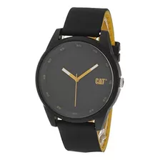 Reloj Cat Black Men, Caja De 42 Mm, Caja Black Abs, Correa D