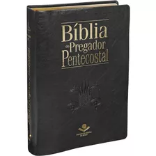 Bíblia Do Pregador Pentecostal Cor Preta + Teologia+caixa..