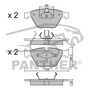 Balata Akebono Eur1505 Del Bmw 530d 2011