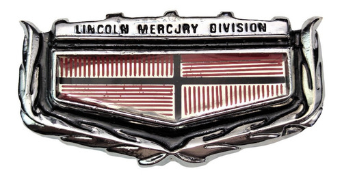 Emblema Grand Marquis Lincoln Mercury Division Cajuela Chapa Foto 2