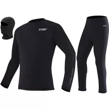 Conjunto Blusa + Calça Motociclista X11 Segunda Pele + Touca