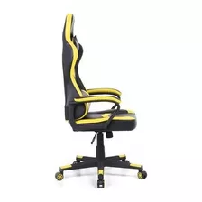 Cadeira Gamer Elite Amarela Se1010 - Pctop