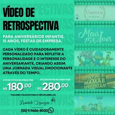 Retrospectiva De Aniversário 