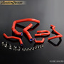 Red Silicone Radiator Hose Fit For Honda Acura Integra D Ccb