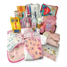 Kit Cuidado De Bebe - Ajuar - Pañales Pampers - 22 Productos