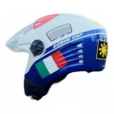 Capacete Para Moto Aberto Fw3 X Open Classic Aberto Branco Tamanho 58 