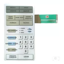 Teclado Membrana Microondas Cce Mw1550 / Mw1480