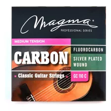 Cuerdas Guitarra Clásica Carbono Magma Tension Media Gc110c
