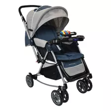 Coche Mecedora Bebe Happy Baby Logan Color Azul Chasis Azul