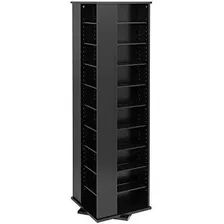 Prepac Large Four Sided Spinning Tower Storage Cabinet